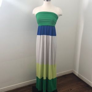 Strapless Maxi Dress